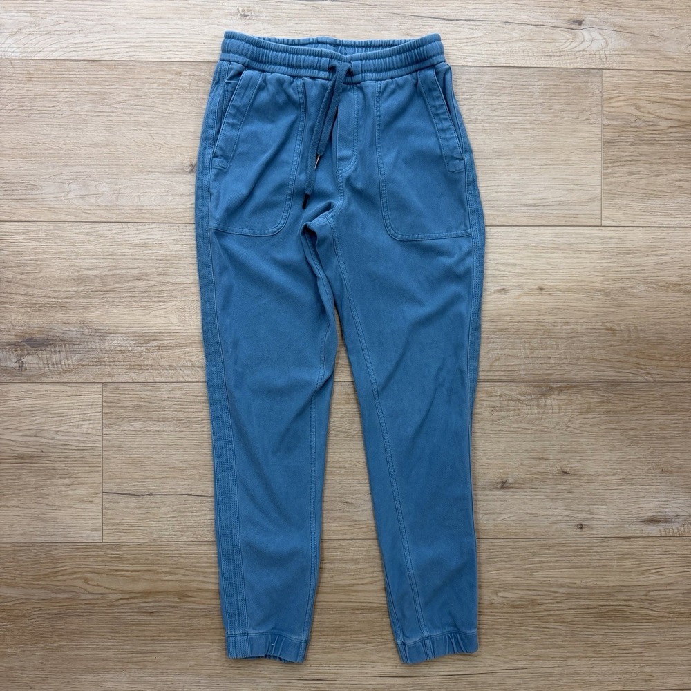 Athleta Farallon Women's XXS Blue Jogger Sweatpants Drawstring Pockets Gym